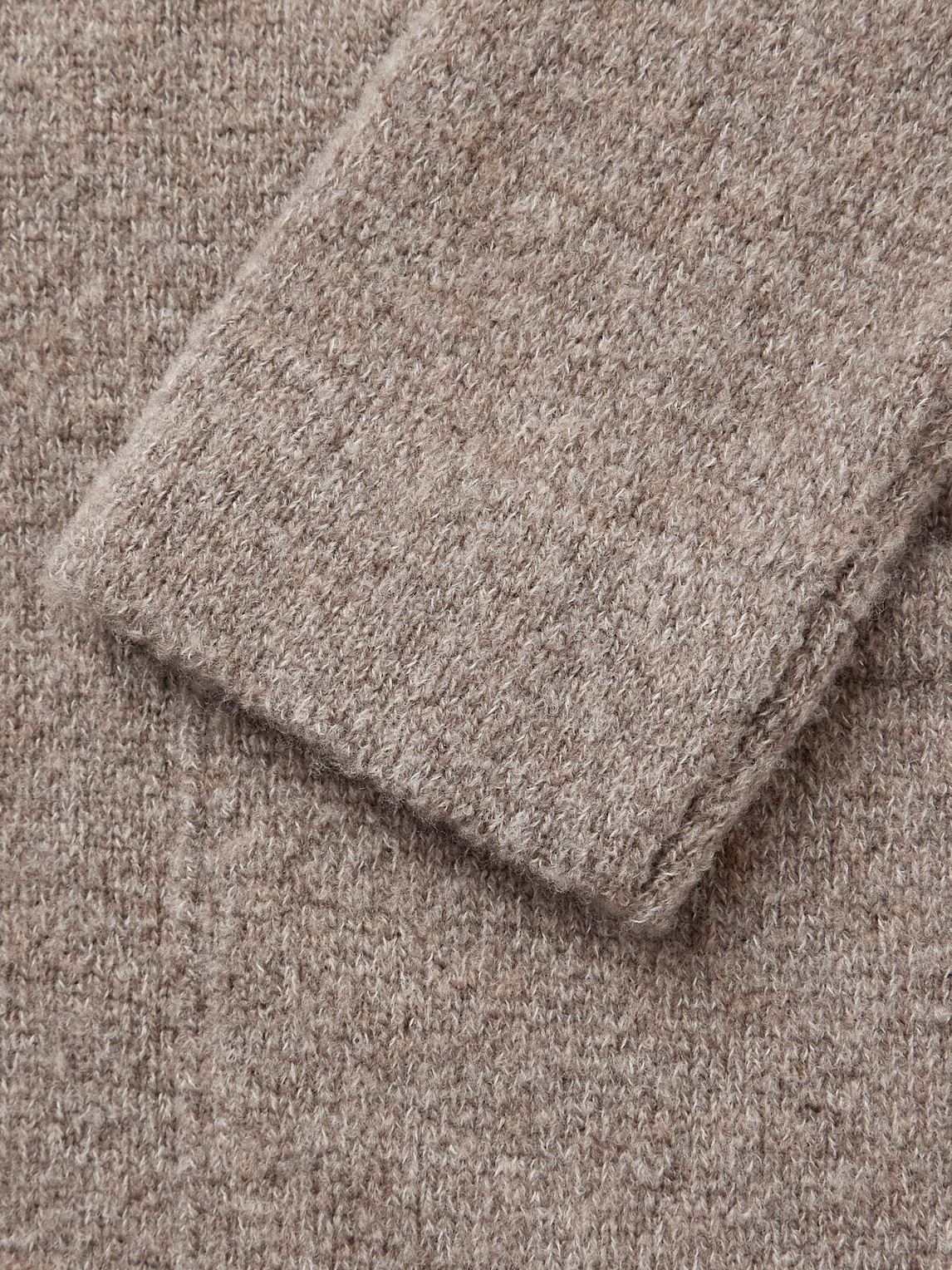 Incotex Wool-blend Cardigan In Brown