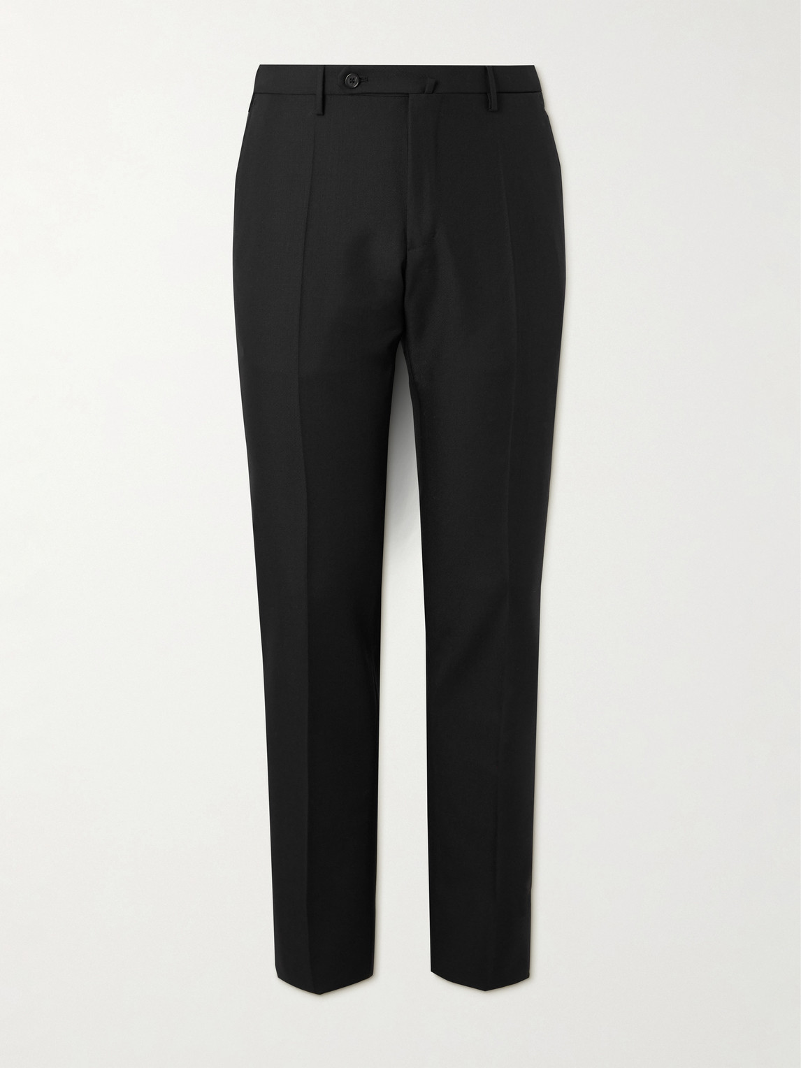 Incotex Slim-Fit Wool and Mohair-Blend Trousers - Men