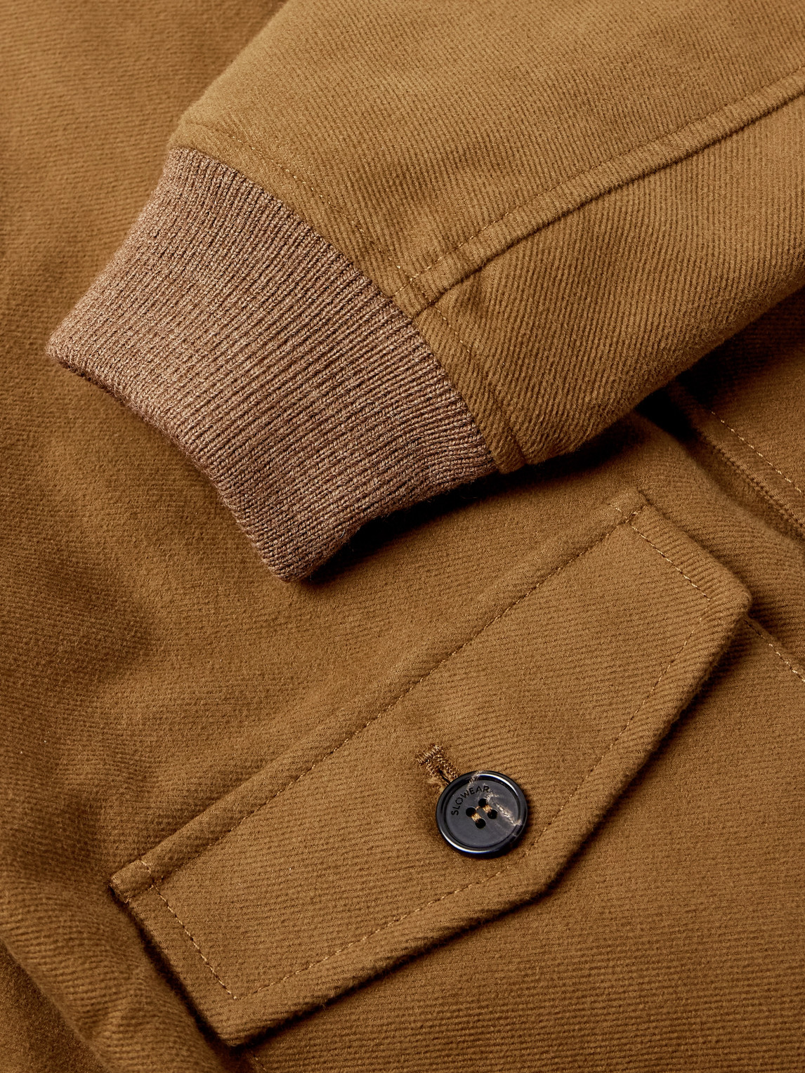 Incotex Montedoro Cotton-twill Jacket In Brown