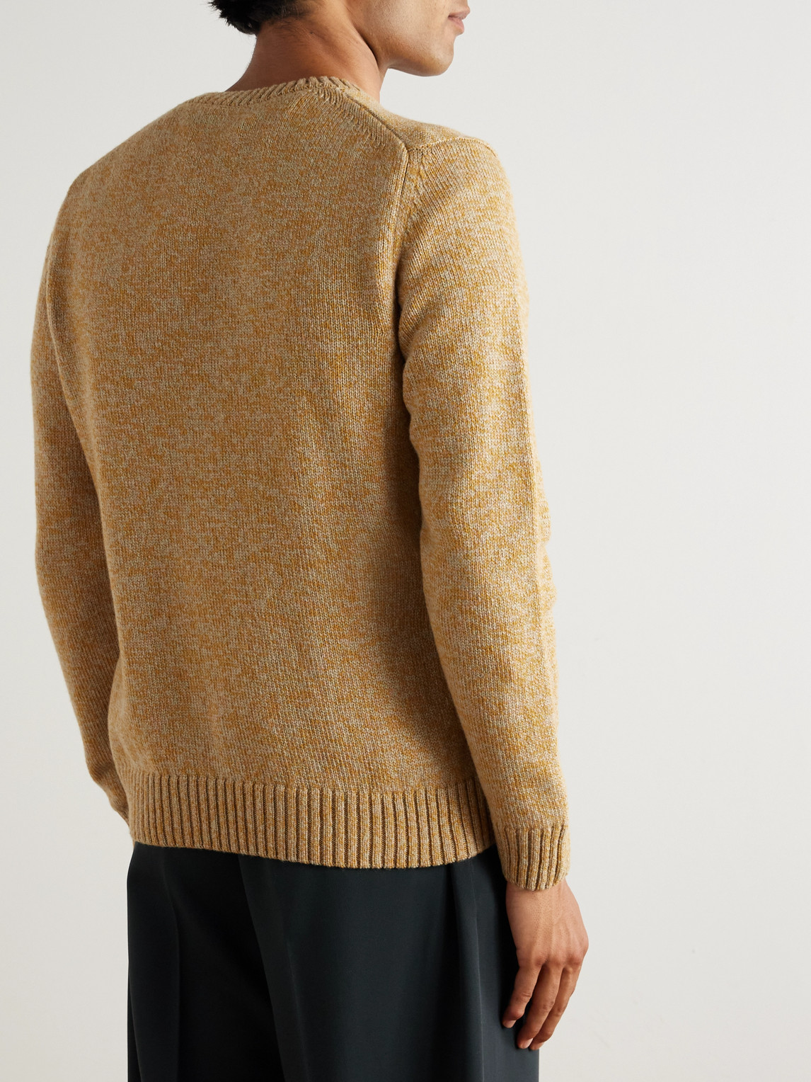 Incotex Zanone Wool Sweater In Brown