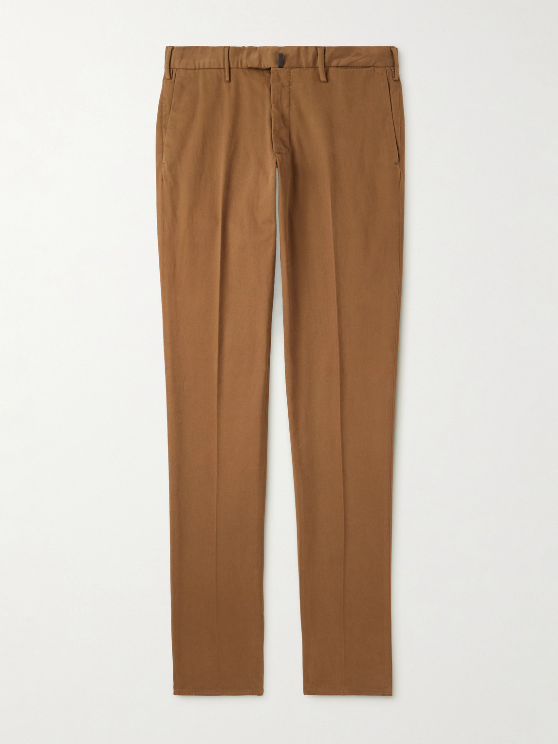 Incotex Slim-Fit Cotton-Blend Twill Trousers - Men