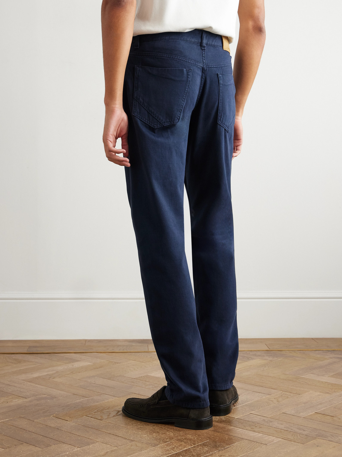 Incotex Blue Division Slim-fit Tapered Jeans In Blue