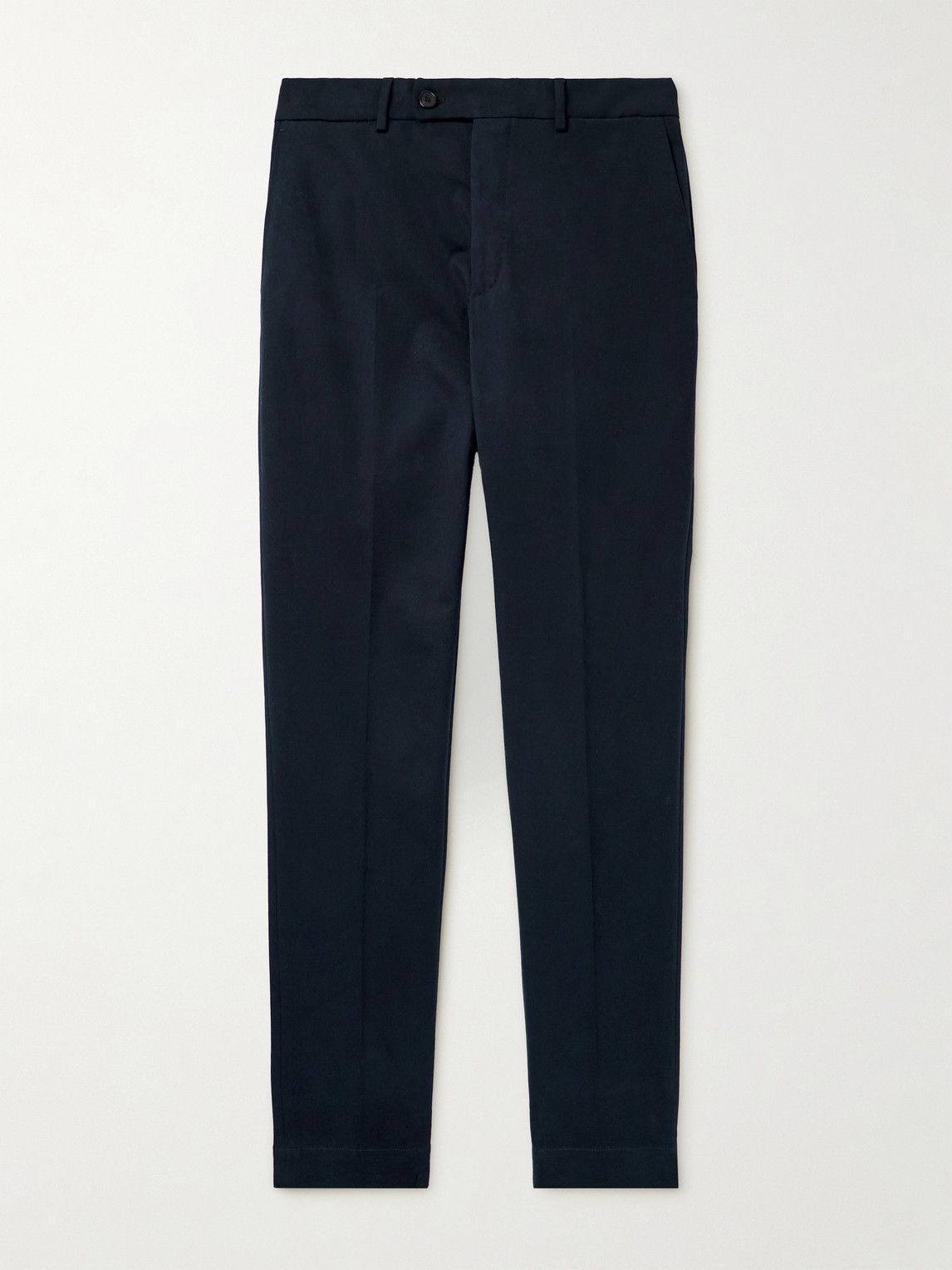 Incotex Straight-Leg Stretch-Cotton Trousers - Men