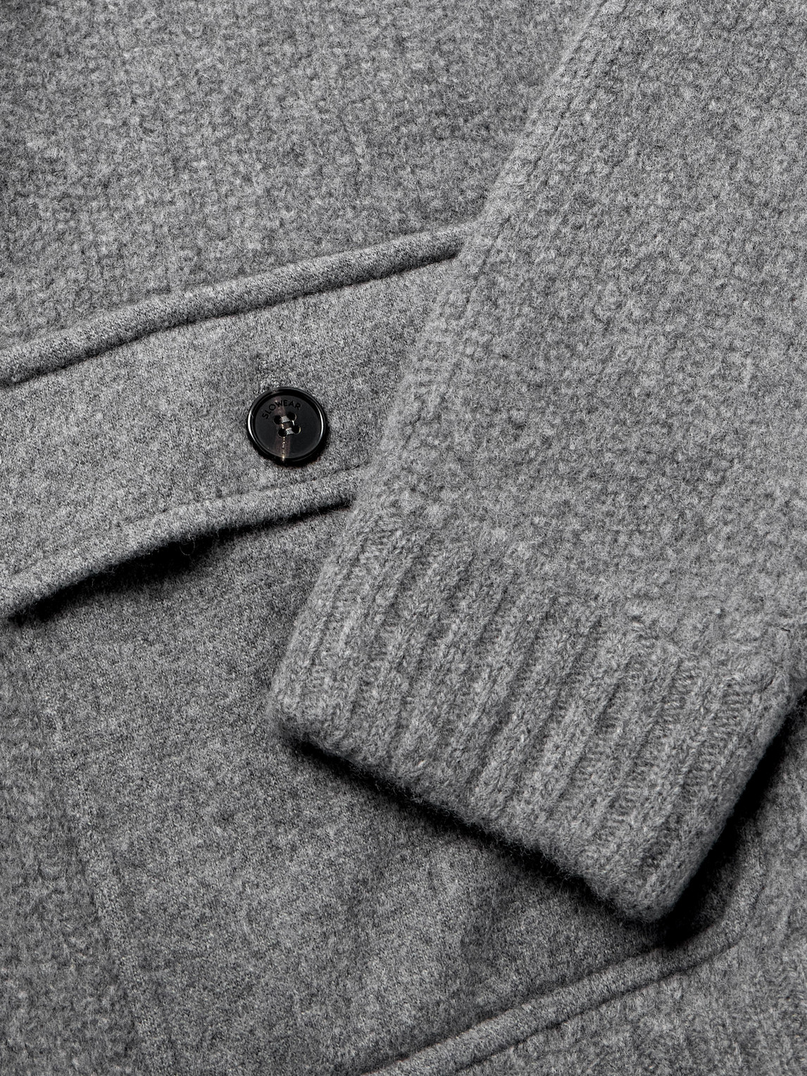 Incotex Zanone Wool And Cashmere-blend Cardigan In Gray