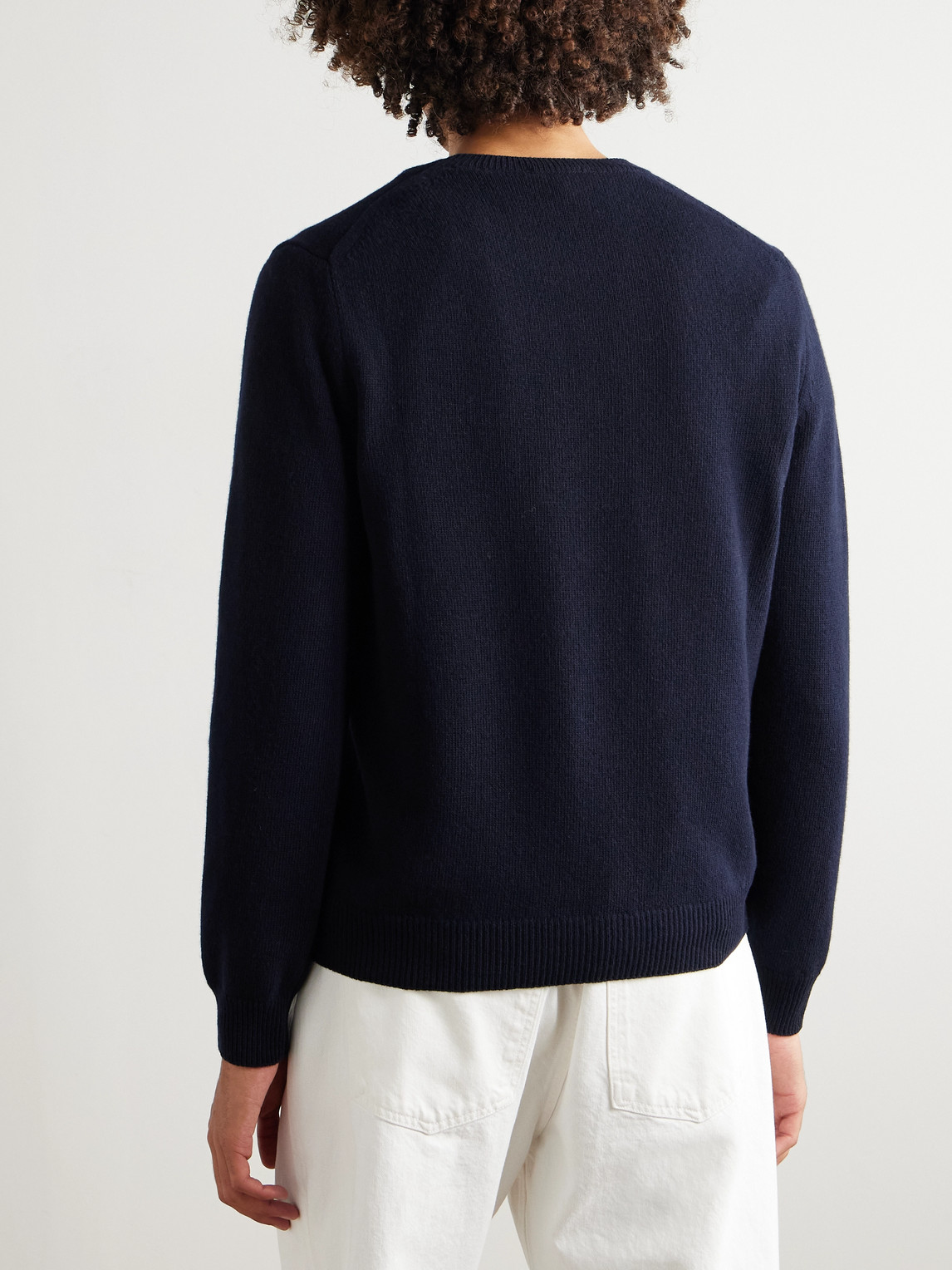 Slowear - Incotex Wool And Cashmere-blend Sweater - Men - Blue - It 52 