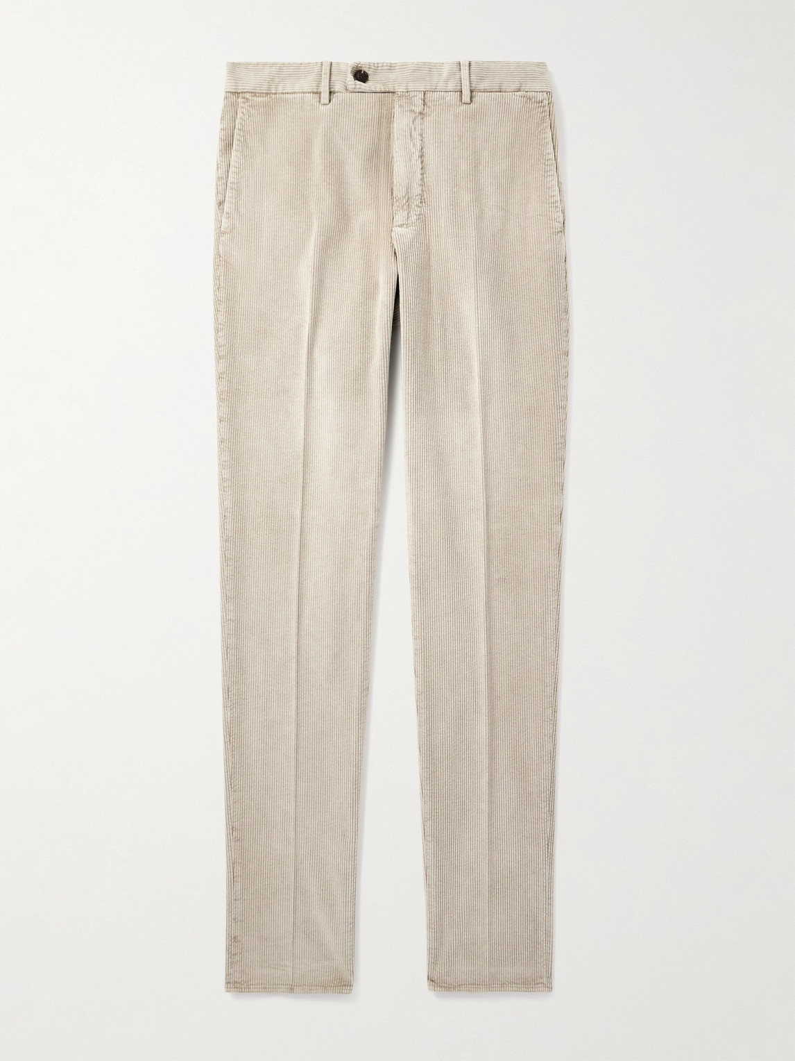 Incotex Incotex Straight-Leg Cotton-Blend Corduroy Trousers - Men