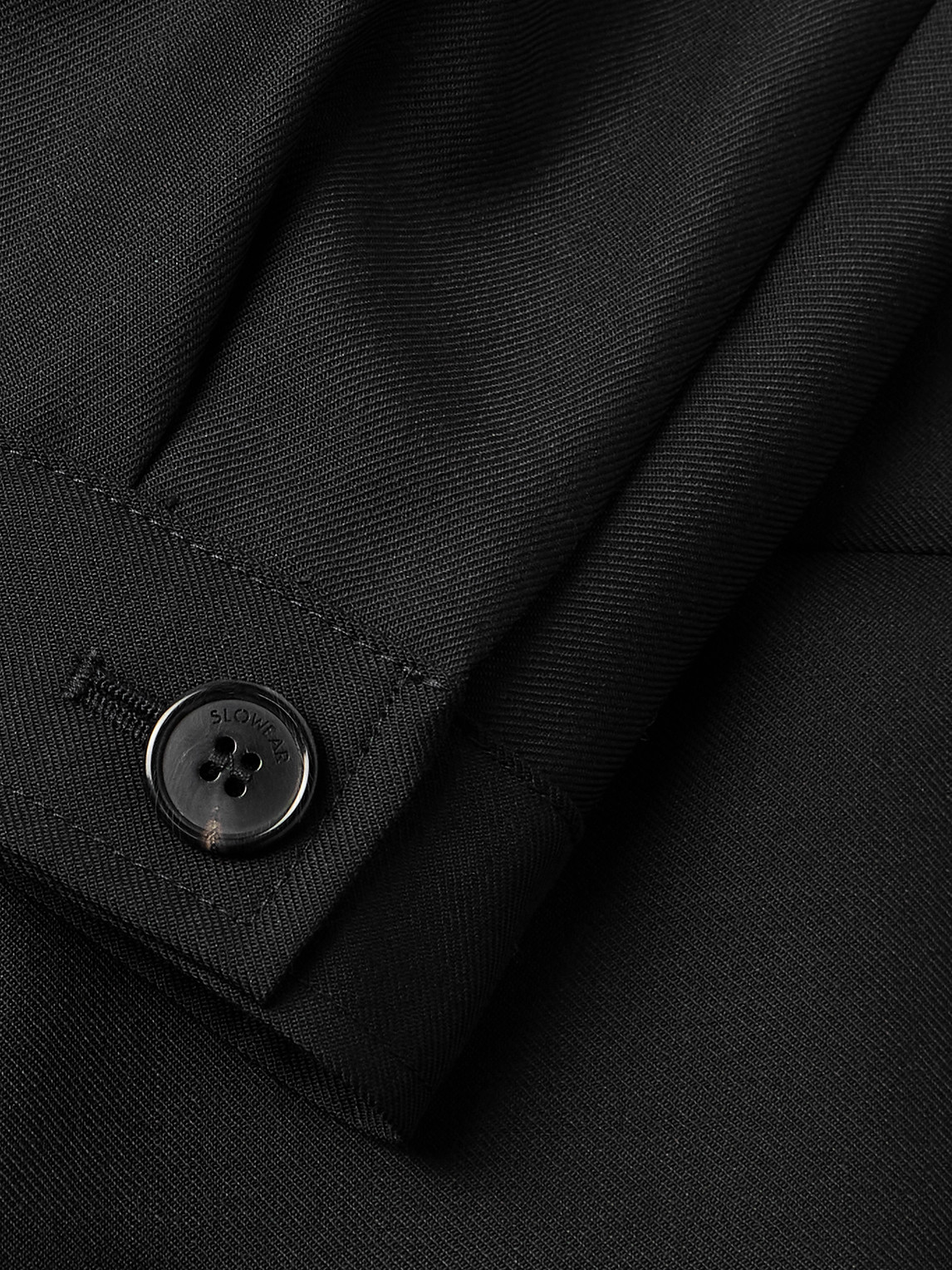 Incotex Wool And Mohair-blend Twill Bomber Jacket In Black