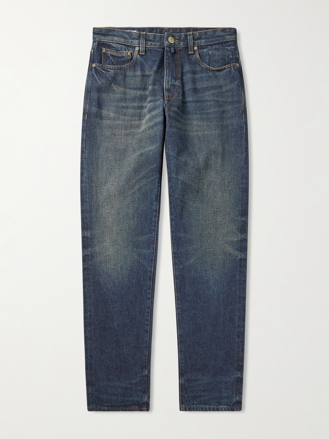Incotex Incotex Blue Division Straight-Leg Jeans - Men