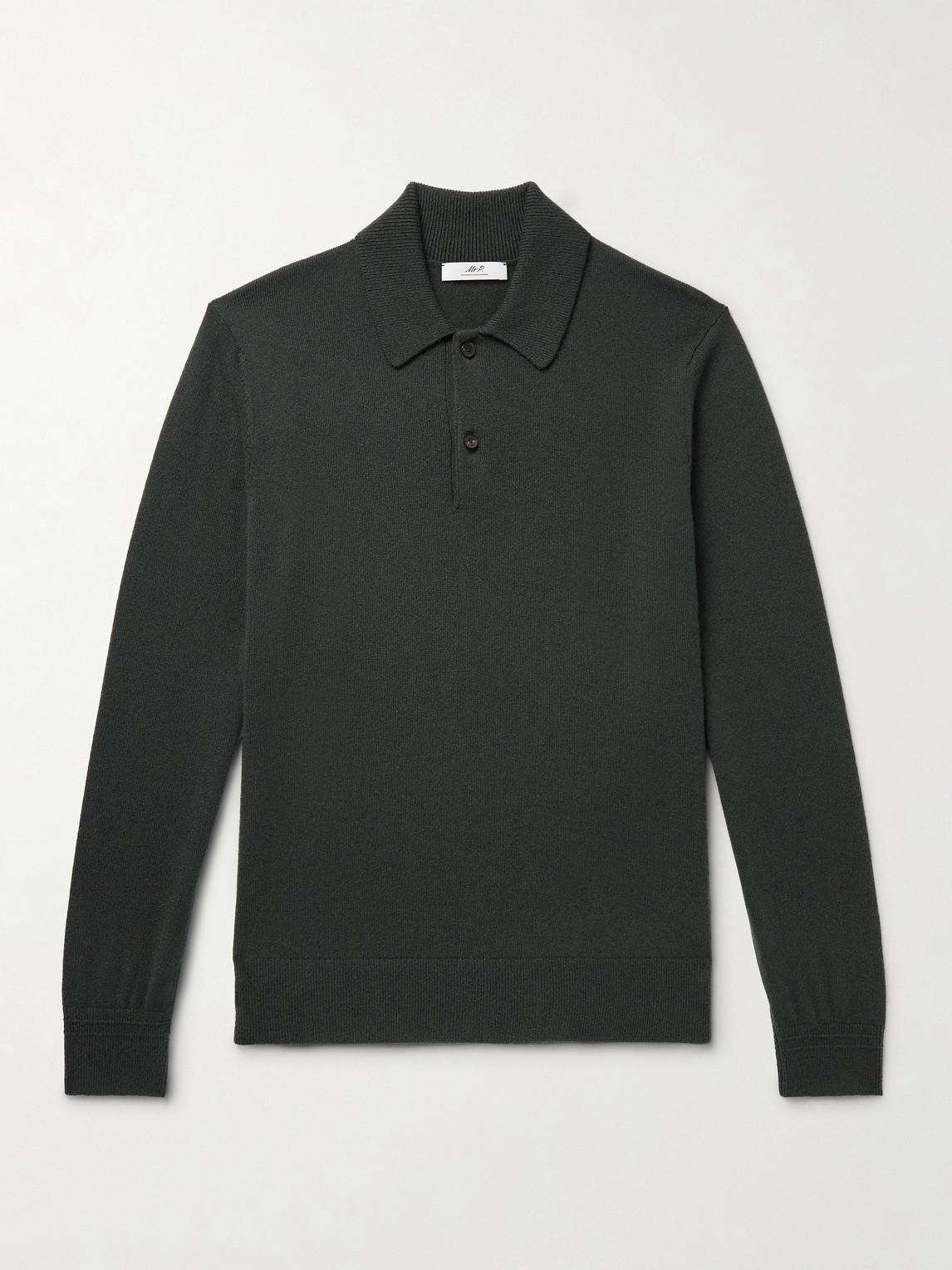MR P. Cashmere Polo Sweater - Men