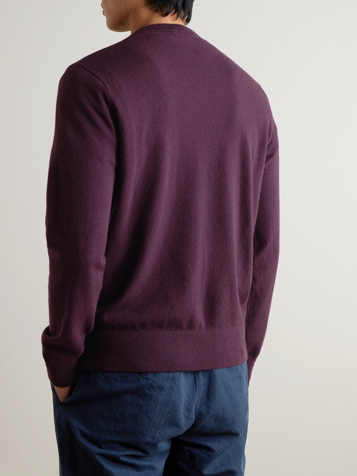  Mr P. - Curtis Cashmere Sweater - Men - Burgundy - Xs 