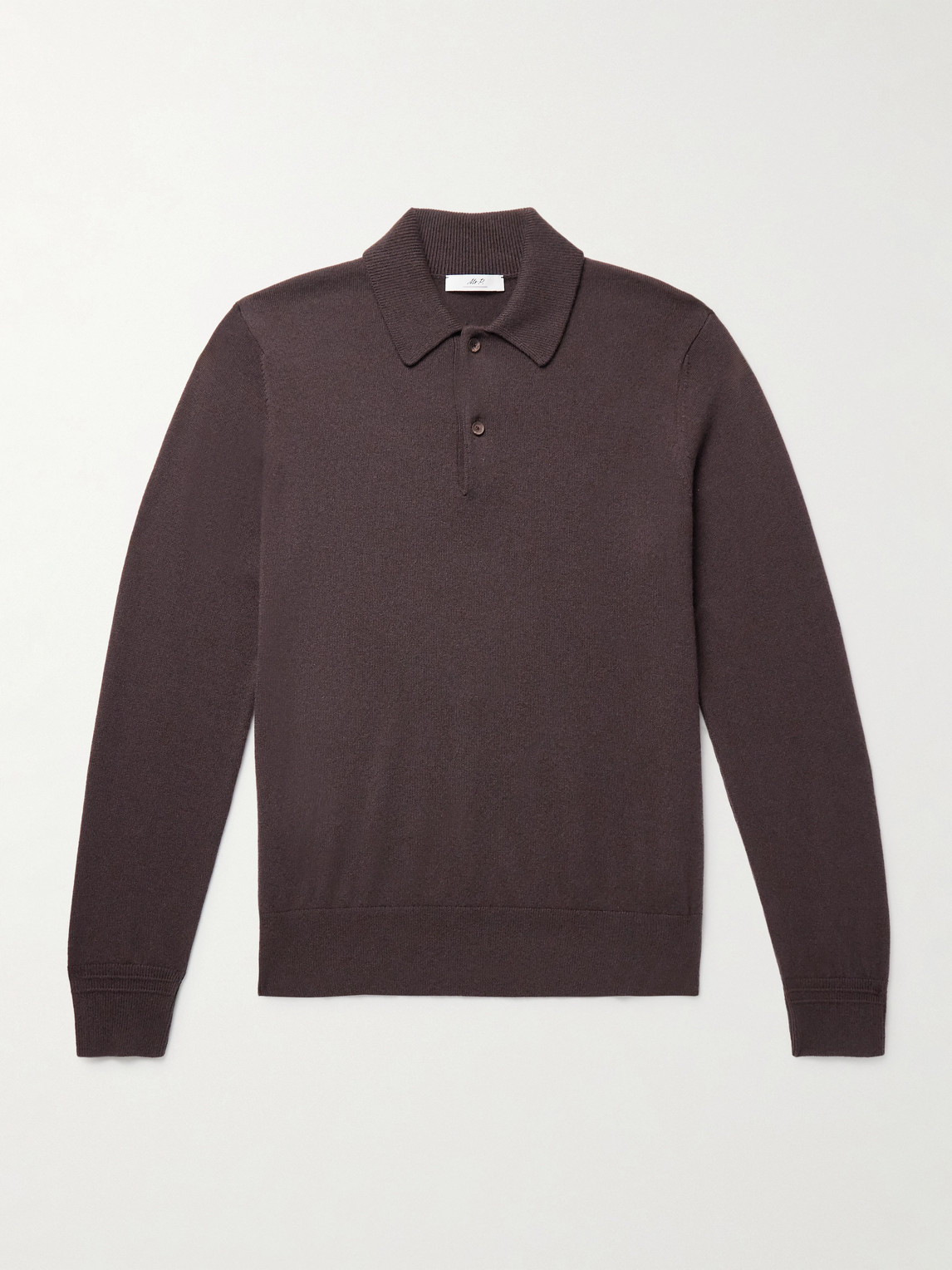 MR P. Cashmere Polo Sweater - Men