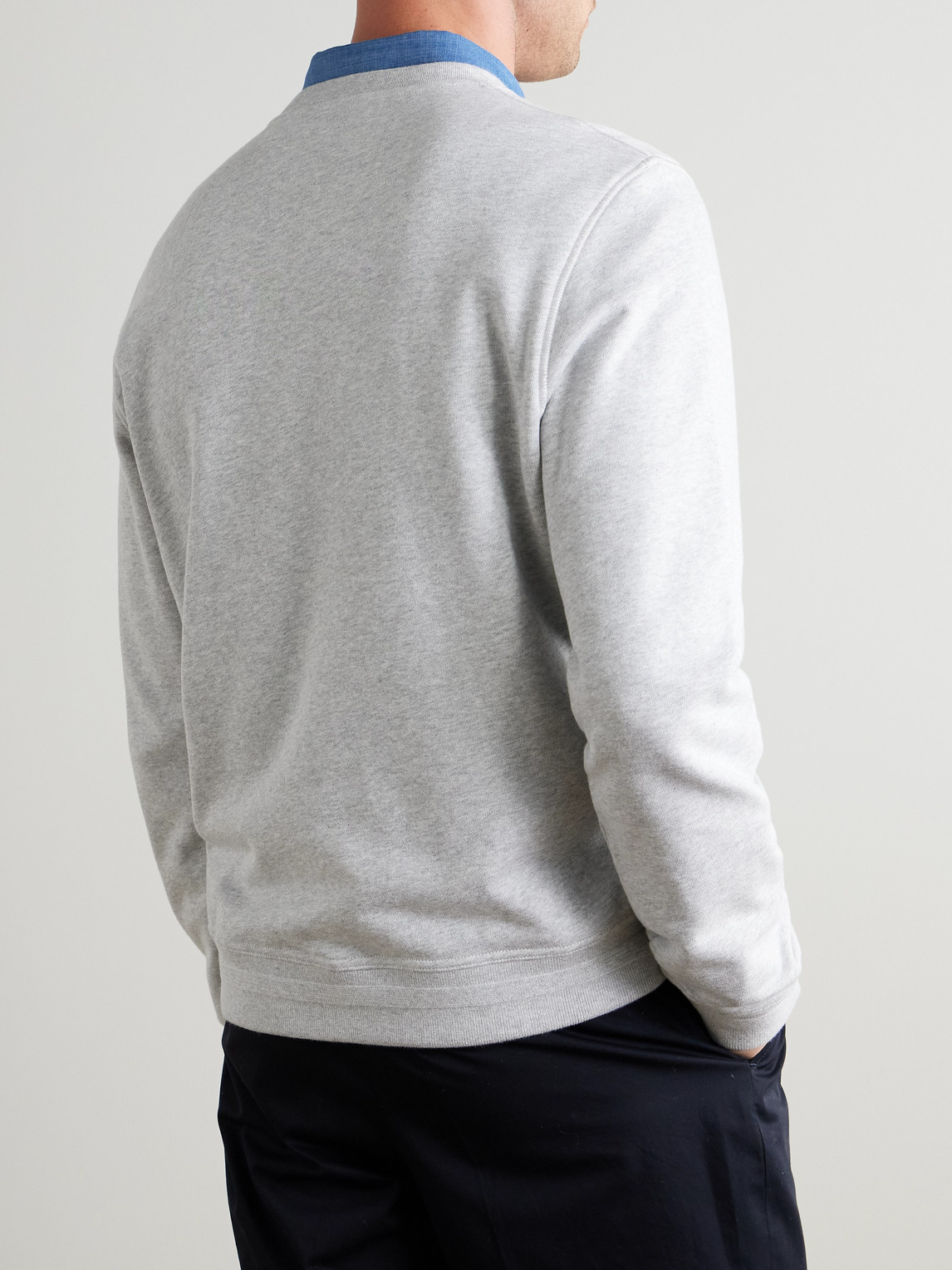  Mr P. - Cotton-jersey Sweatshirt - Men - Gray - Xs 