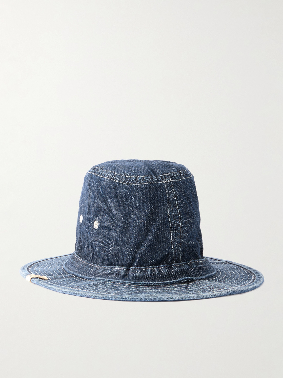 Visvim Buckley Logo-appliqued Denim Fedora