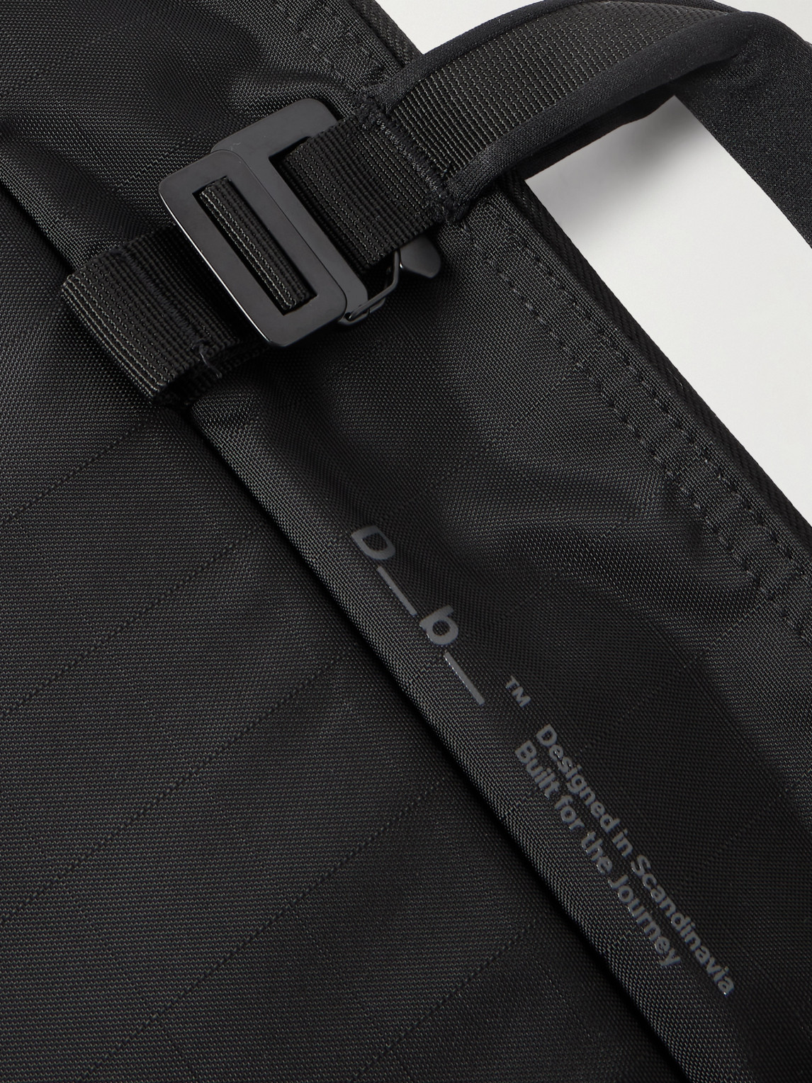 Db Journey Utility Nylon Tote Bag In Black