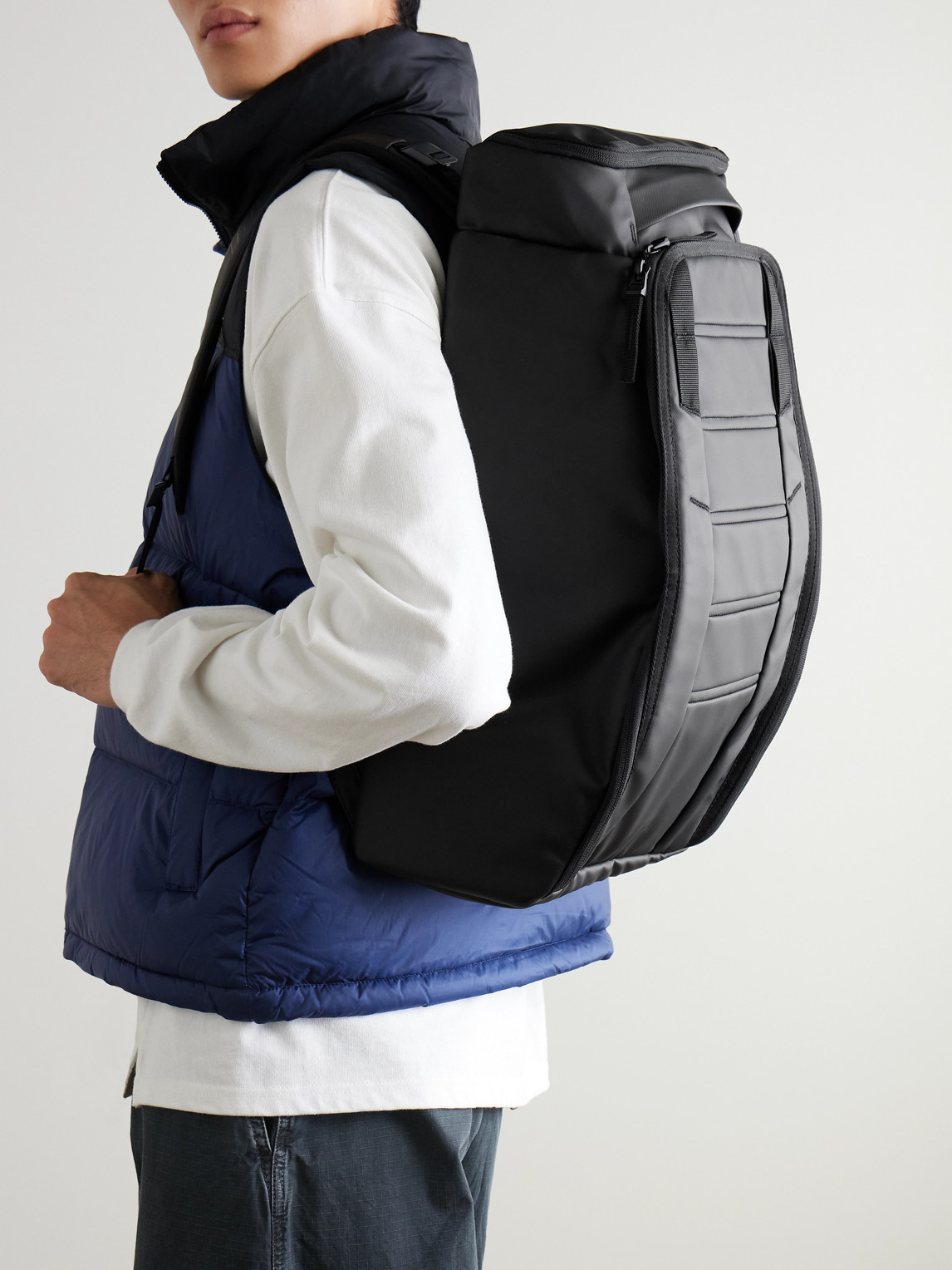 Db Journey Hugger Nylon Backpack In Black