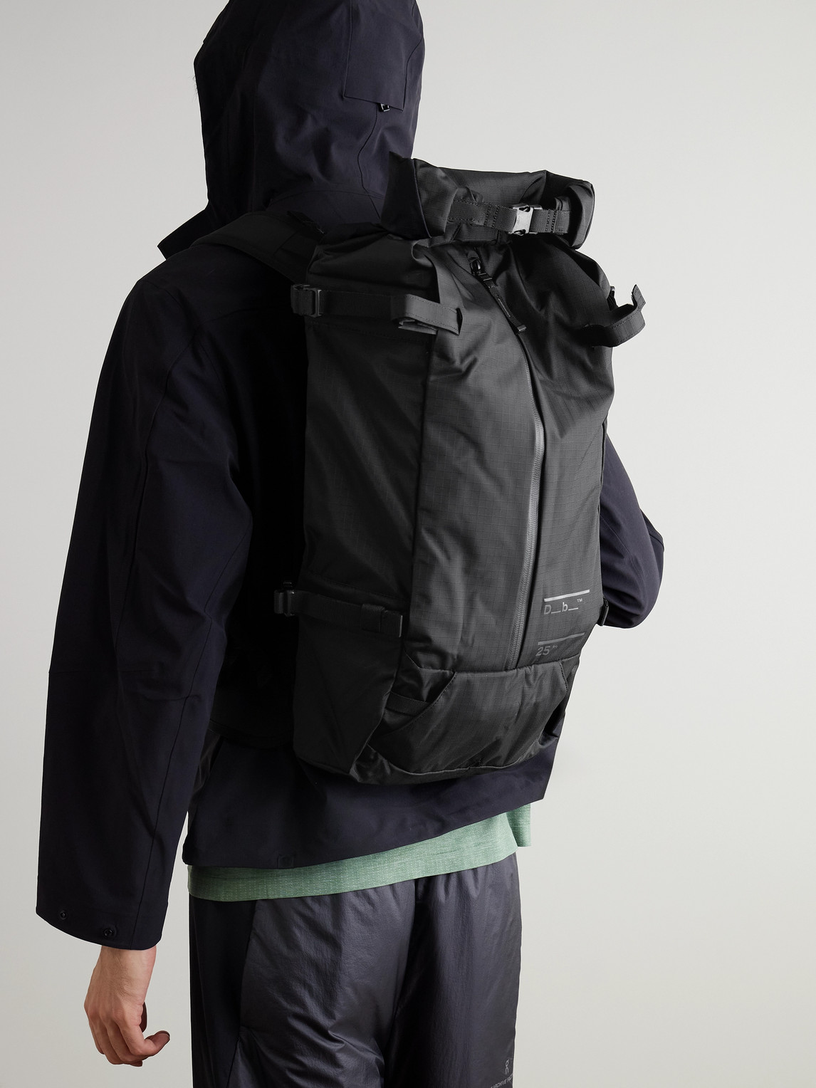 Db Journey Snow Pro Ripstop Backpack In Black
