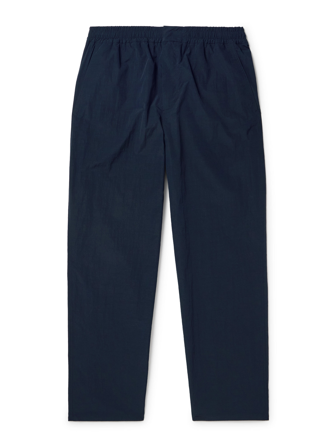 Ssam Straight-leg Ripstop Trousers In Blue