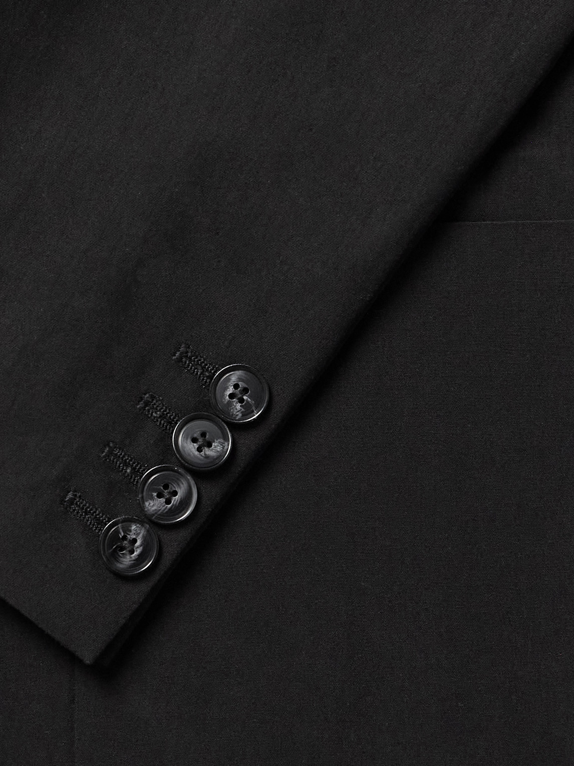 Ssam Cotton And Silk-blend Blazer In Gray