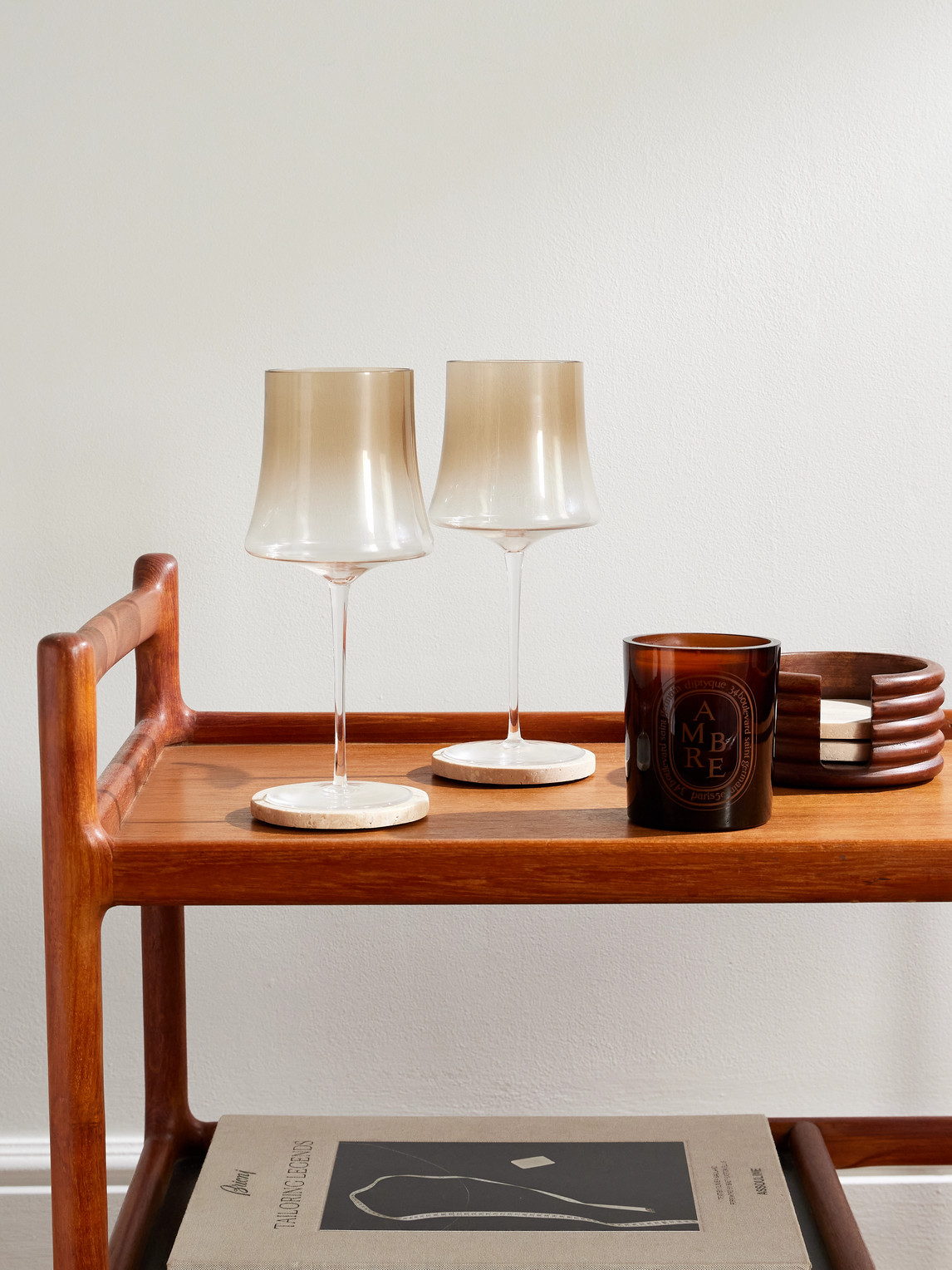 Set of Two Murano Wine Glasses — 2
