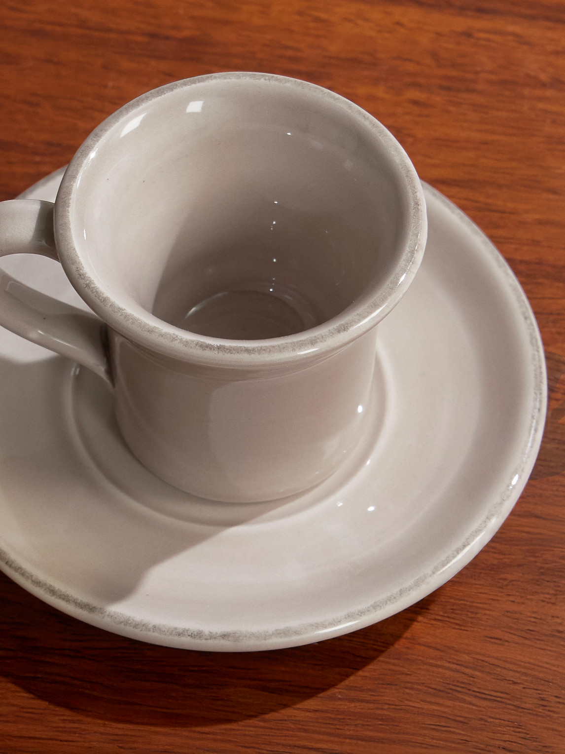  Brunello Cucinelli - Set Of Two Ceramic Espresso Cups And Saucers - Men - Neutrals 