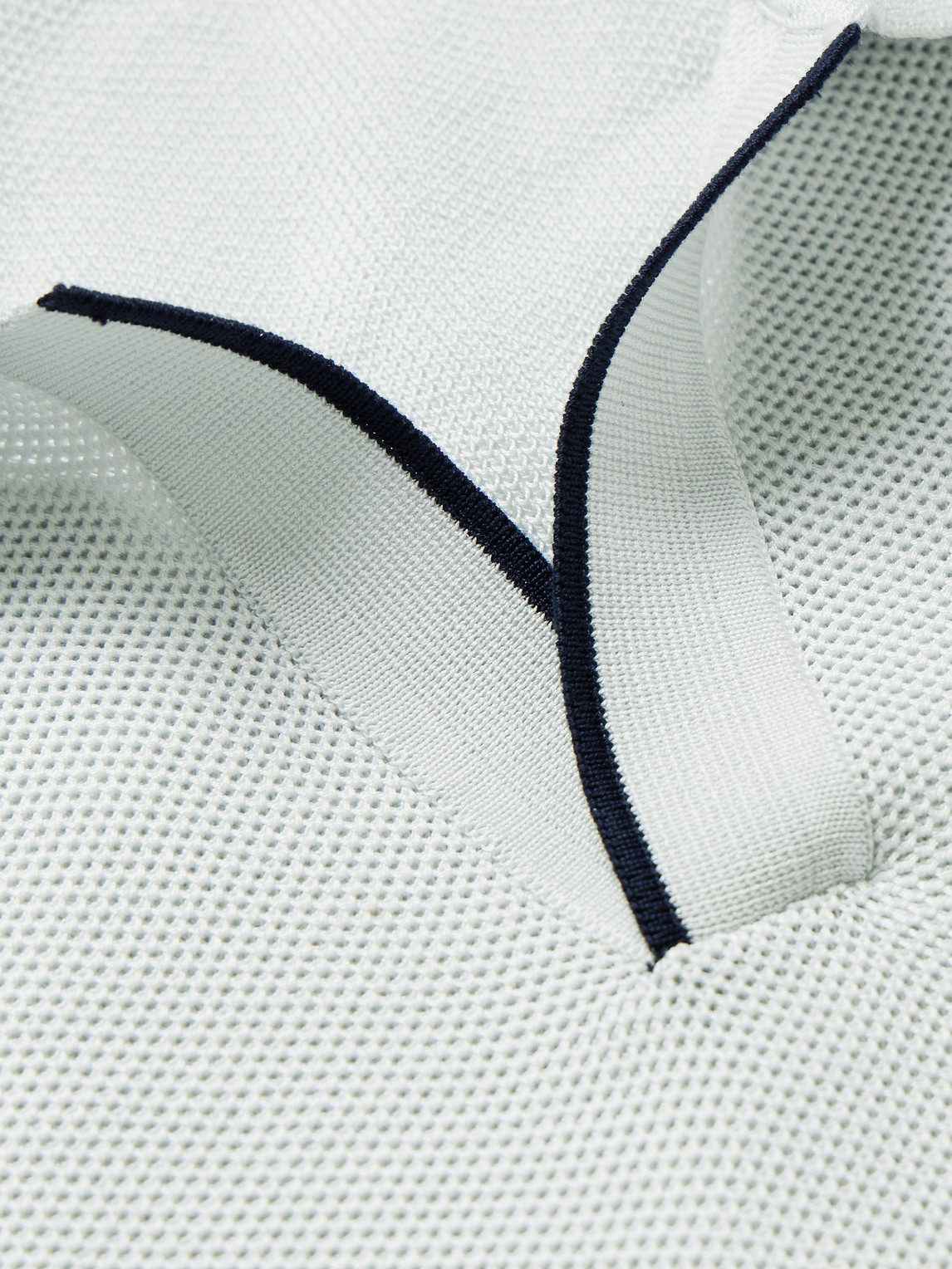 Orlebar Brown Horton Cotton-piqué Polo Shirt In Blue