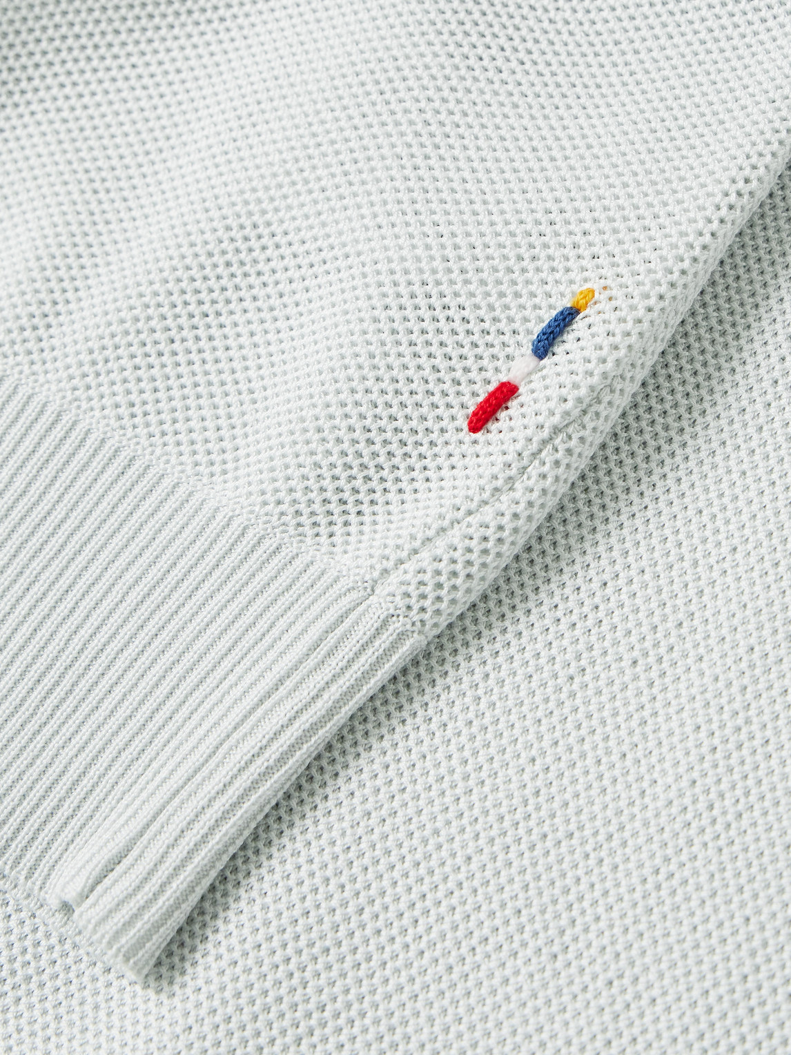 Orlebar Brown Horton Cotton-piqué Polo Shirt In Blue