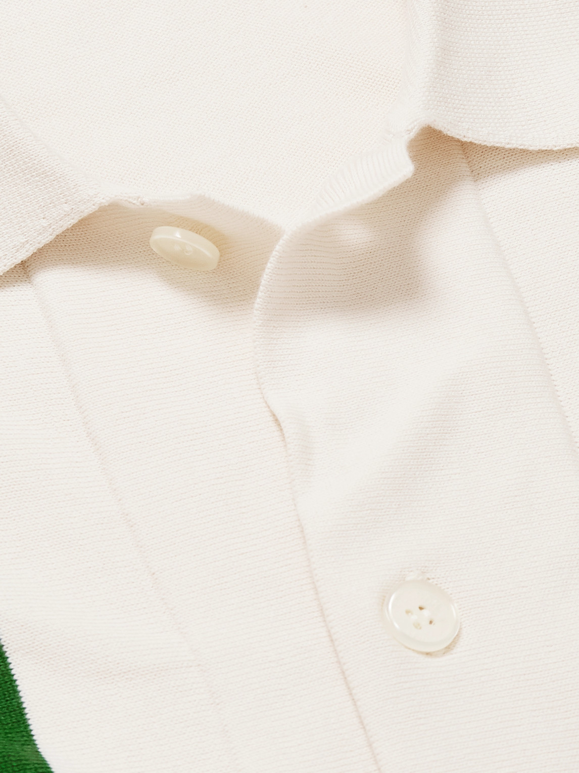 Orlebar Brown Tiernan Striped Organic Cotton Shirt In Animal Print