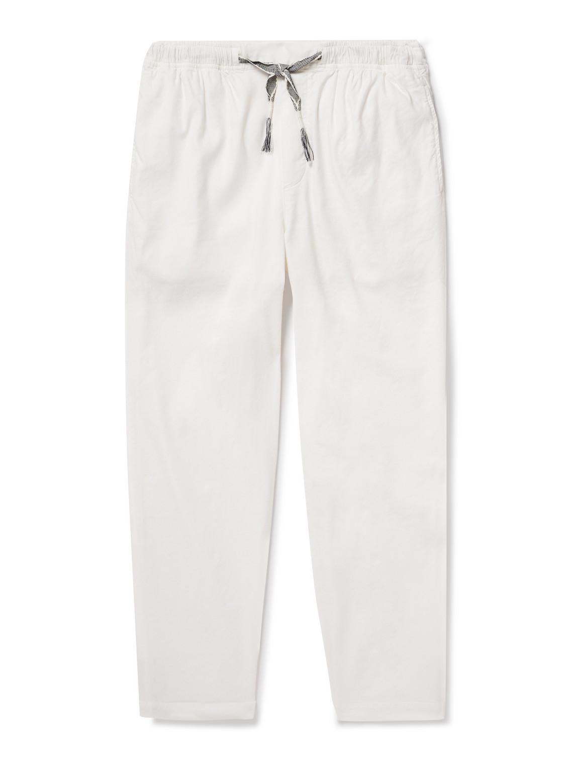 Orlebar Brown Sonoran Tapered Linen-blend Drawstring Trousers In Pattern