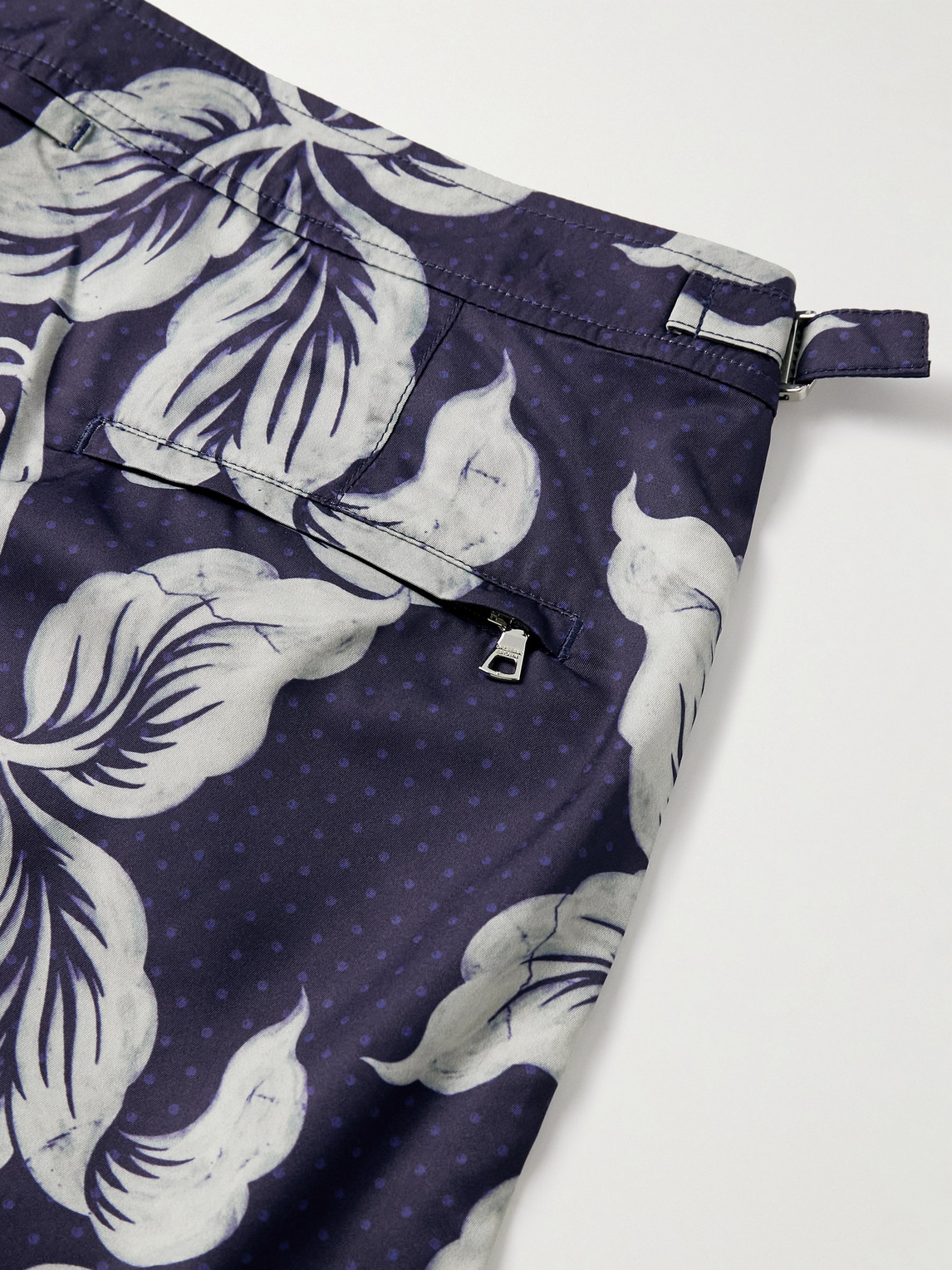  Orlebar Brown - Bulldog Petralis Straight-leg Mid-length Printed Recycled Swim Shorts - Men - Blue - Uk/us 28 