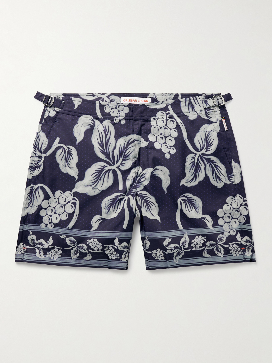 Orlebar Brown Bulldog Petralis Straight-Leg Mid-Length Printed Recycled Swim Shorts - Men