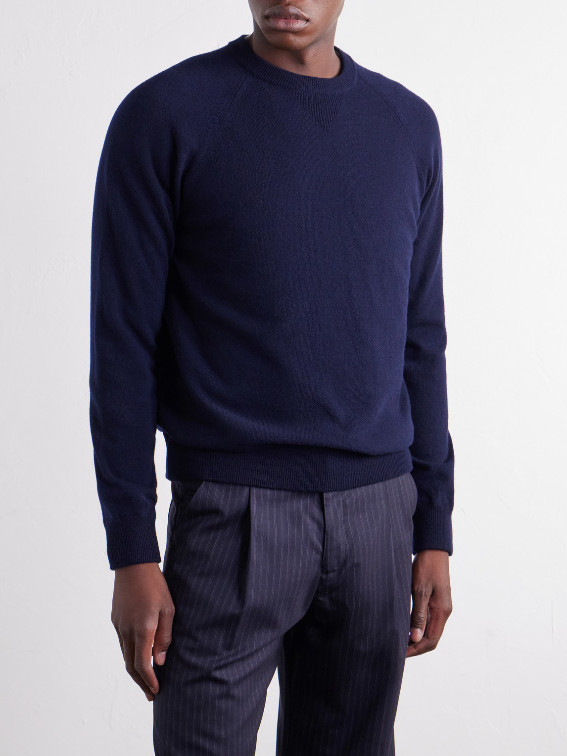 Mr P. - Charlie Merino Wool And Cashmere-Blend Sweater