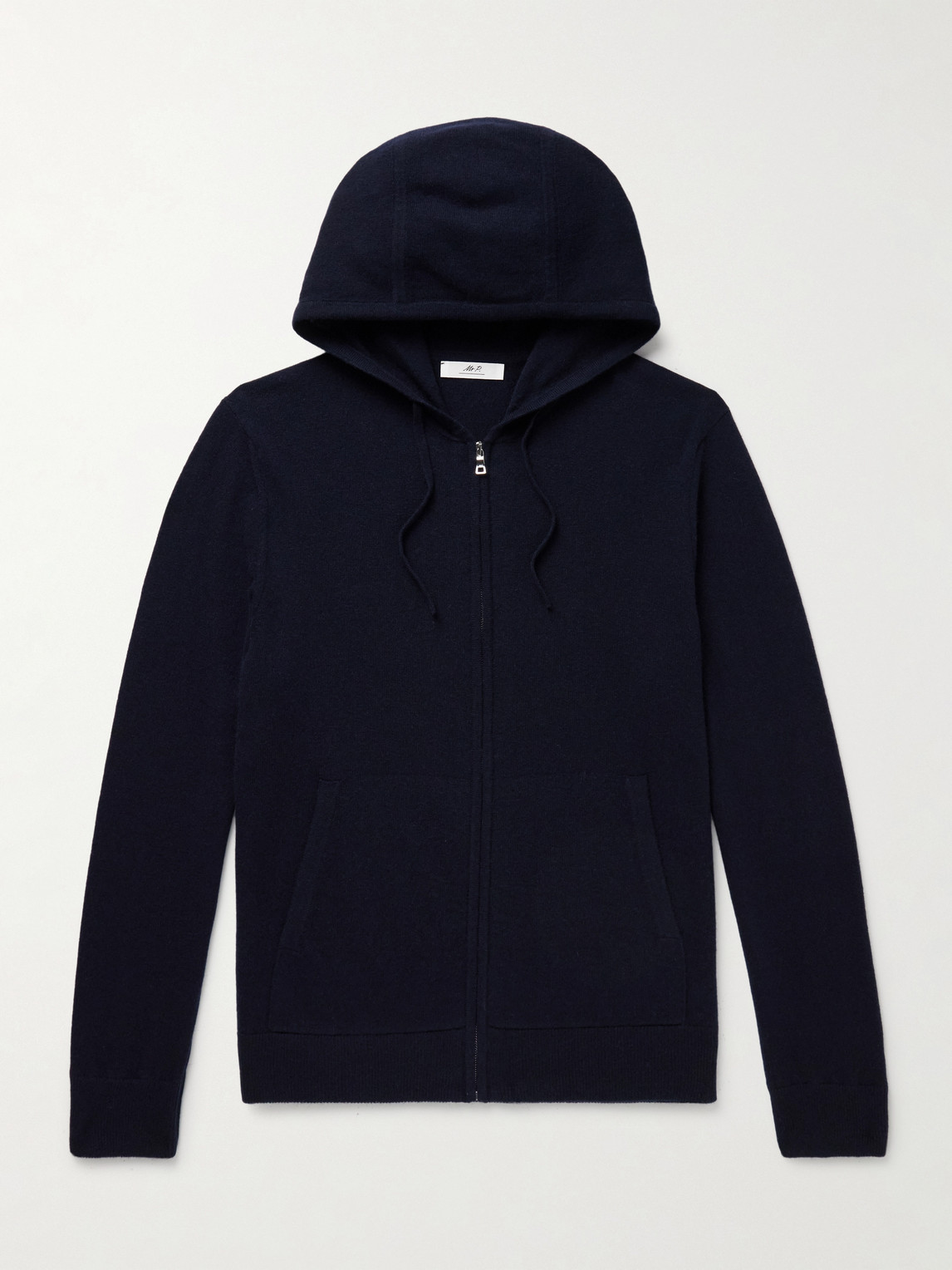 MR P. Mitchell Slim-Fit Merino Wool and Cashmere-Blend Zip-Up Hoodie - Men