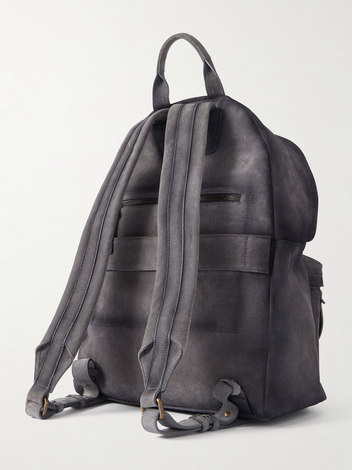  Officine Creative - Oc 001 Suede Backpack - Men - Gray 