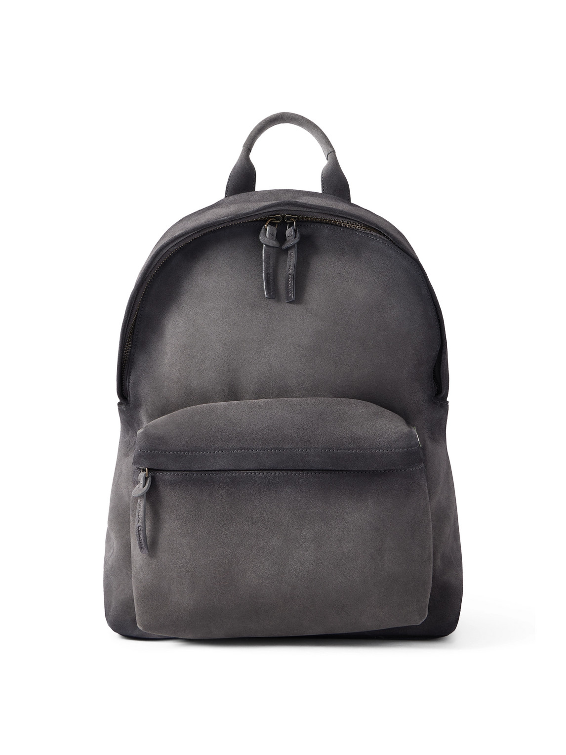 Officine Creative Oc 001 Suede Backpack In Gray