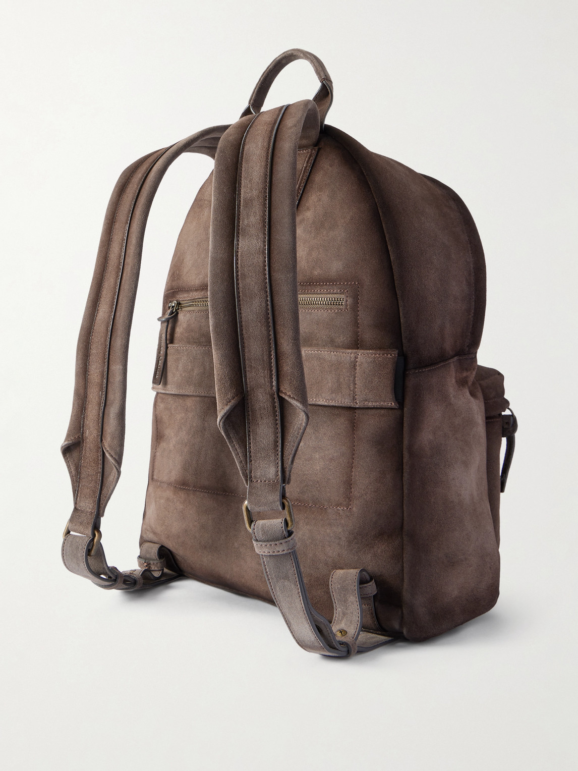  Officine Creative - Oc 001 Suede Backpack - Men - Brown 