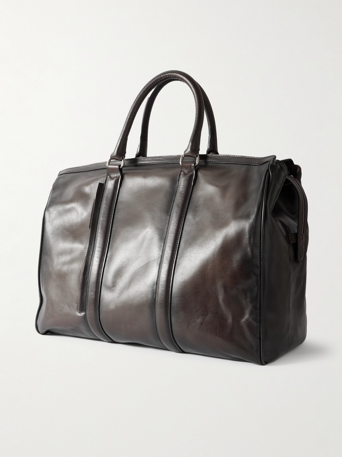  Officine Creative - Quentin 009 Leather Weekend Bag - Men - Brown 