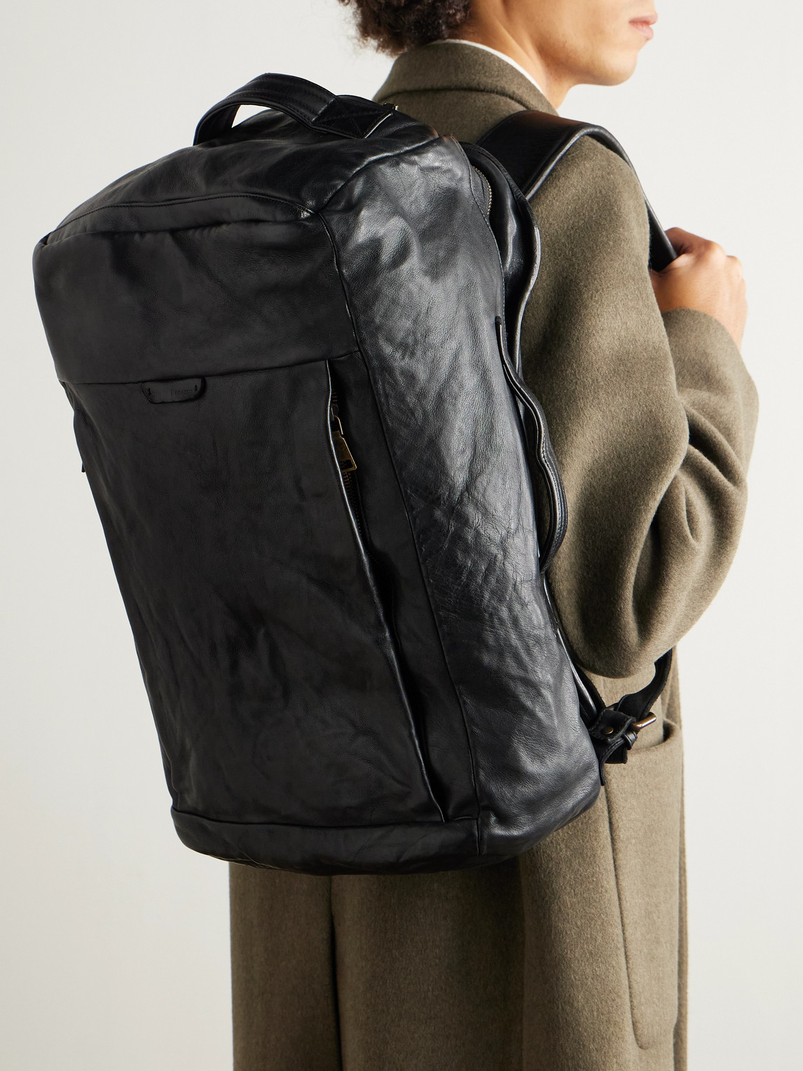 Officine Creative Helmet 052 Structured Backpack In Black