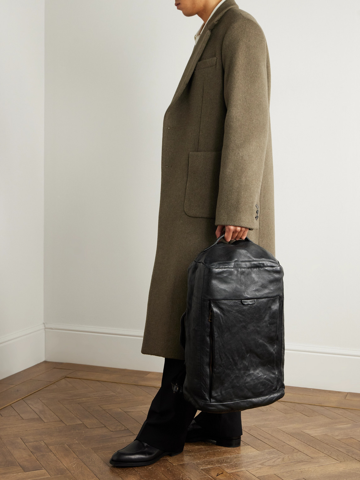Officine Creative Helmet 052 Structured Backpack In Black