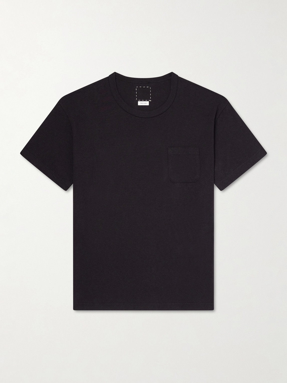 Visvim Cotton-jersey T-shirt In Black
