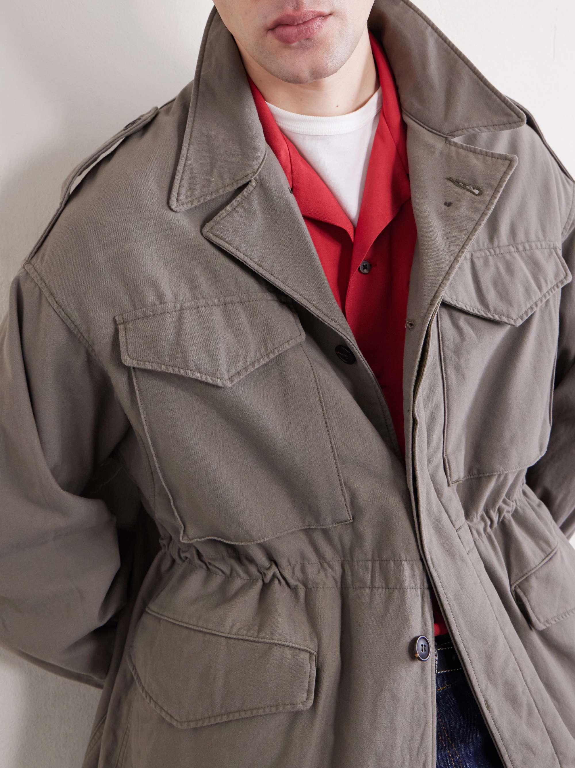 VISVIM Achse Cotton-Blend Field Jacket for Men | MR PORTER
