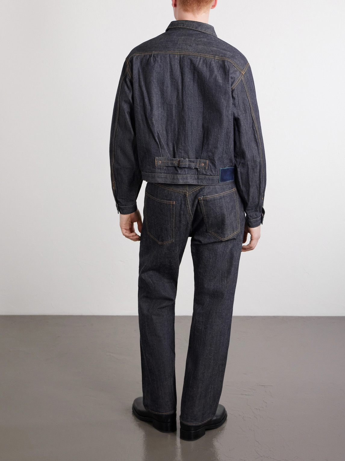 Visvim Mud Od Denim Jacket In Blue