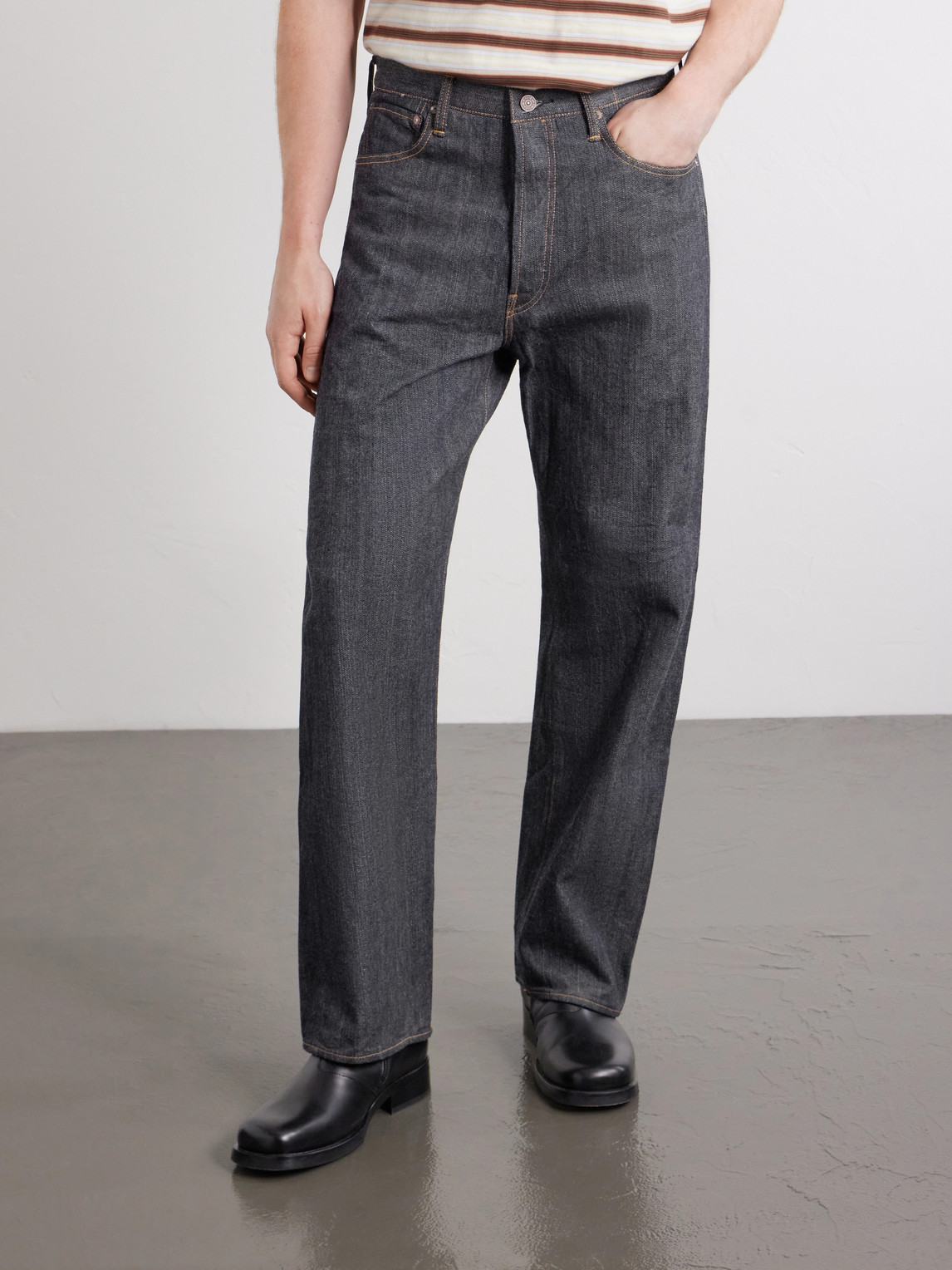  Visvim - Social Sculpture Wide-leg Jeans - Men - Blue - Uk/us 30 