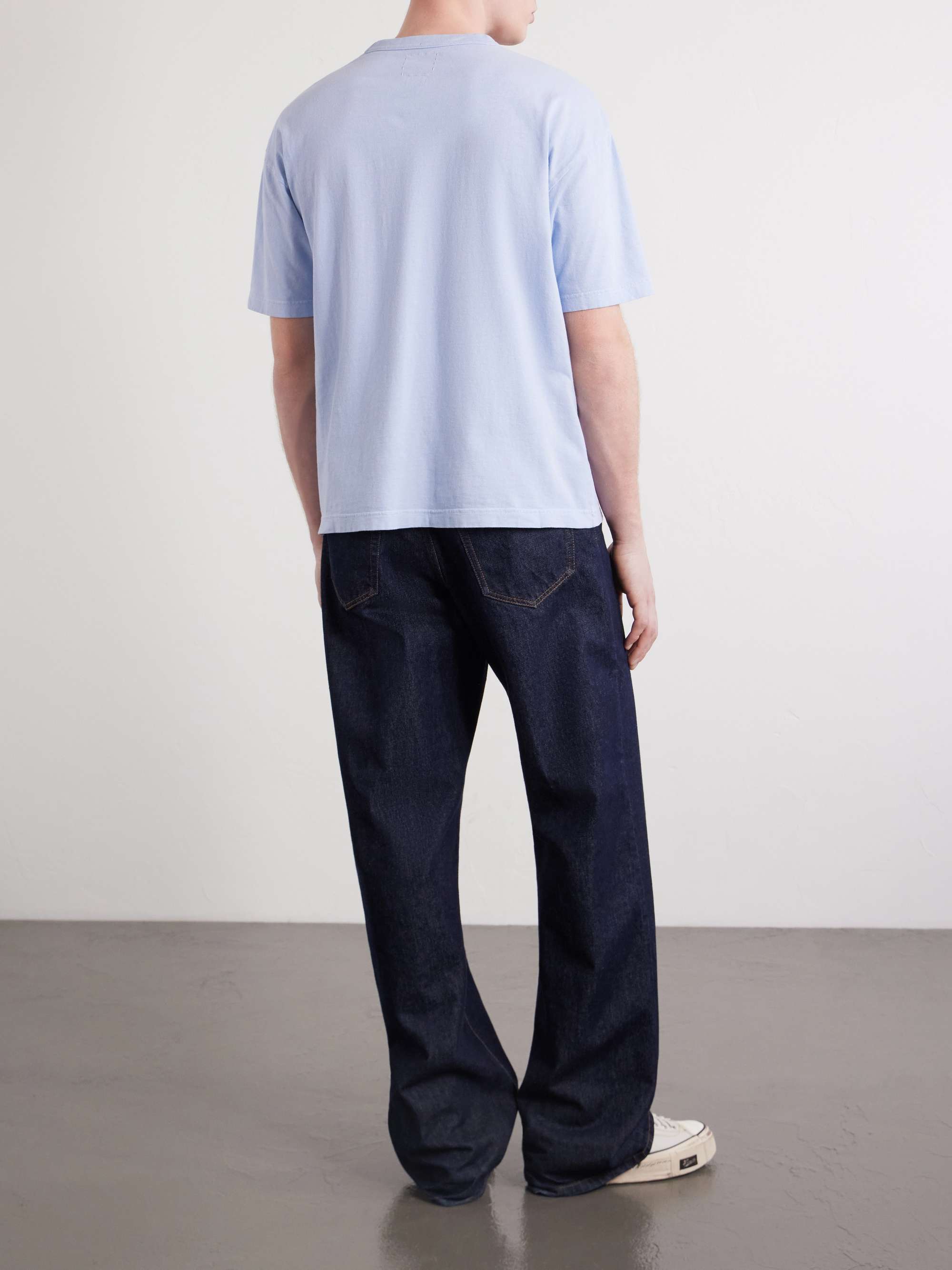 VISVIM Jumbo Printed Cotton-Jersey T-Shirt for Men | MR PORTER