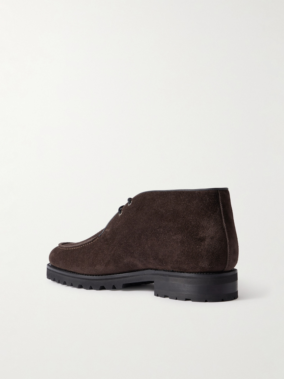 Majordome M69 Nubuck Chukka Boots In Brown