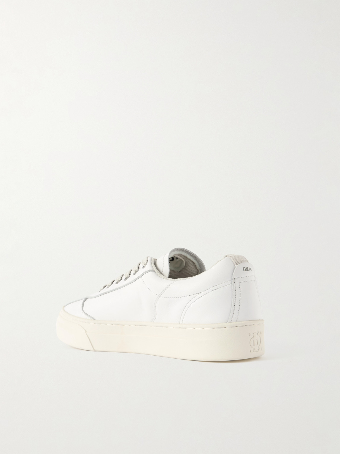 Omni Dellow Leather Sneakers In White