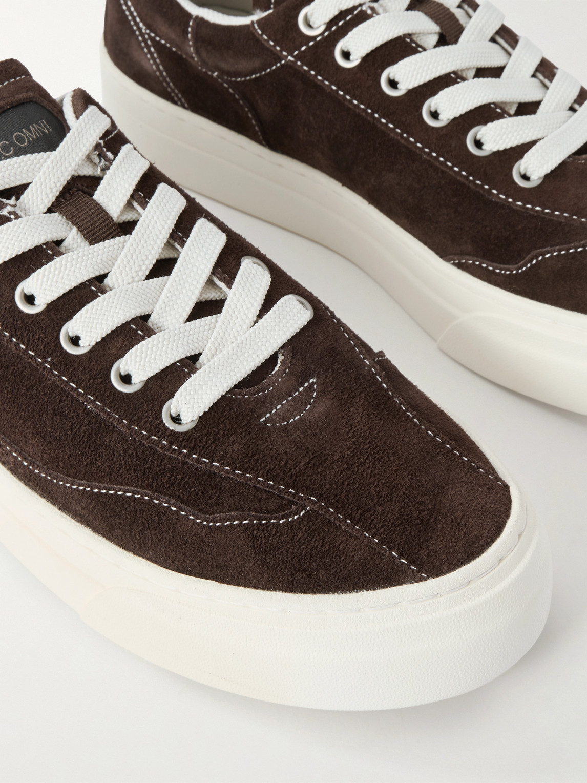 Omni Dellow Suede Sneakers In Brown