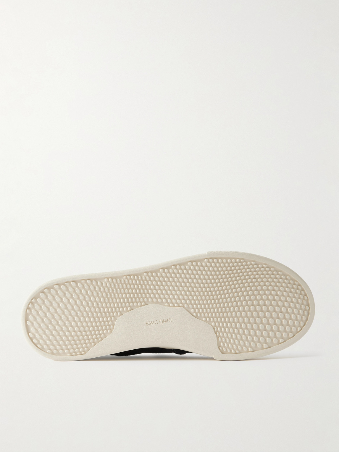 Omni Lister Suede Slip-on Sneakers In Black