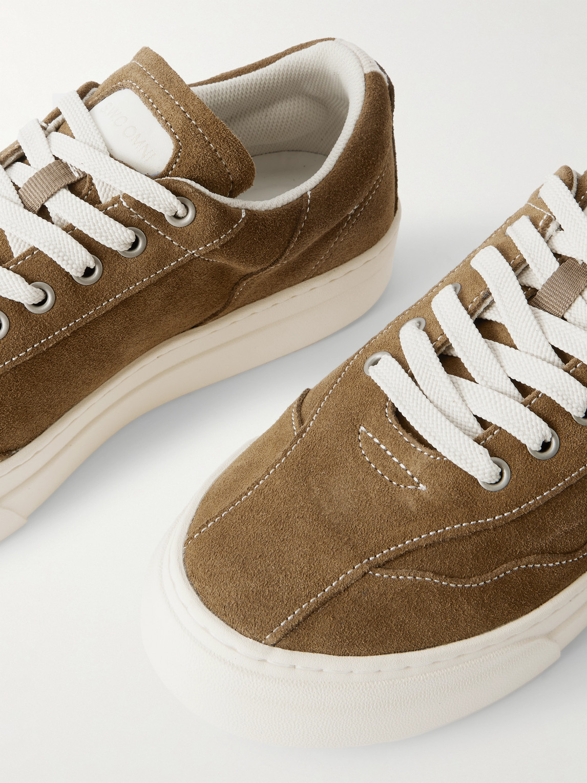 Omni Dellow Suede Sneakers In Brown