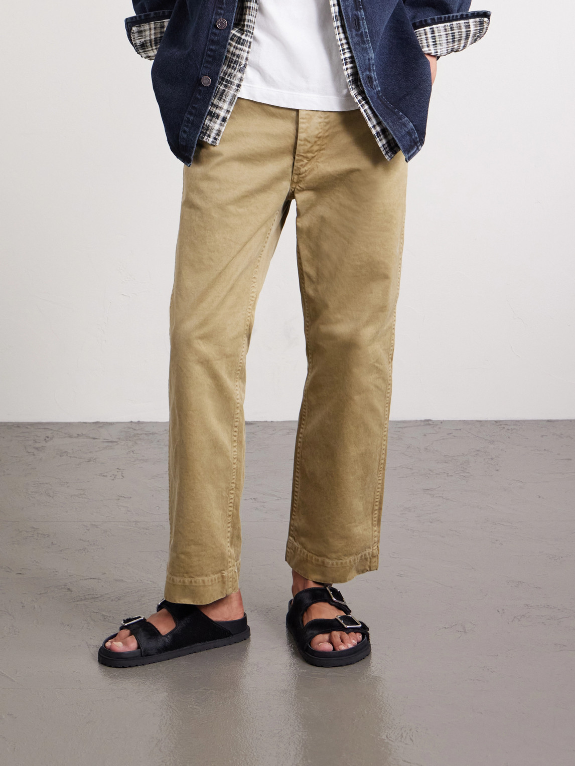 Birkenstock 1774 Arizona Calf Hair Sandals In Black