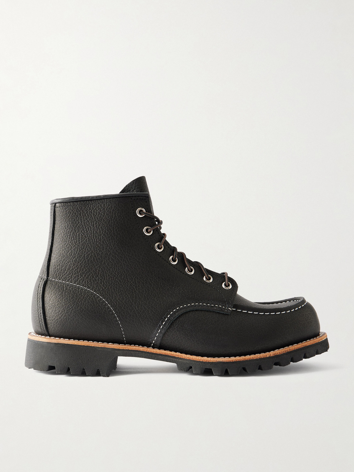 Red Wing Shoes 8146 Roughneck Full-grain Leather Boots In Black